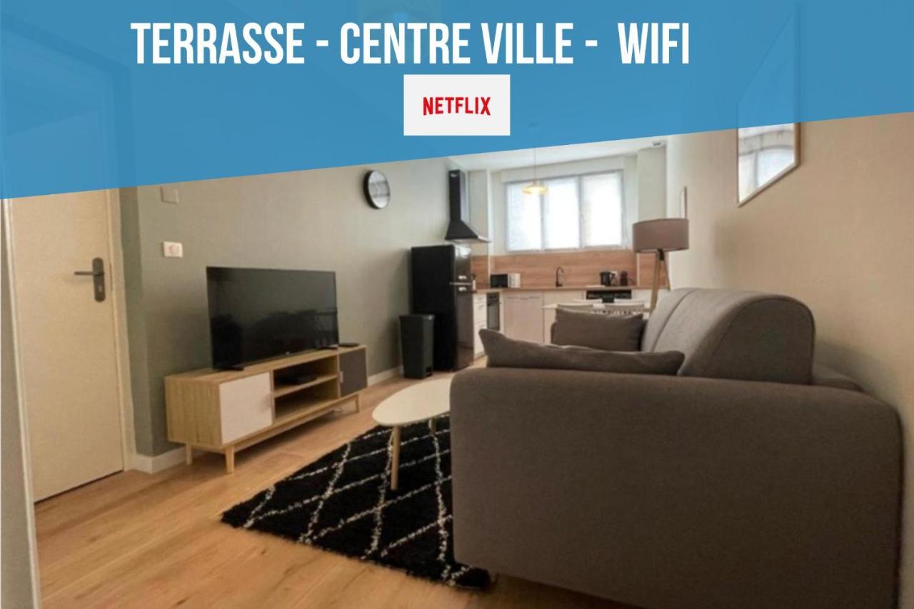 Centre Ville Superbe T2 Neuf Wifi Terrasse Netflix Perigueux Exterior photo